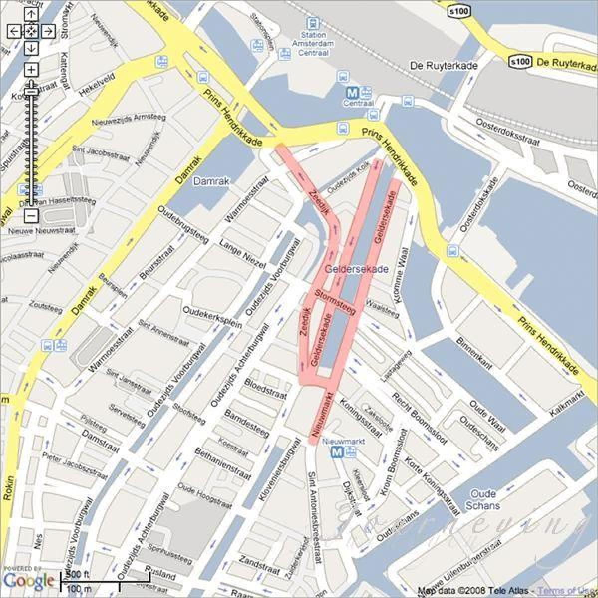 mappa di chinatown Amsterdam