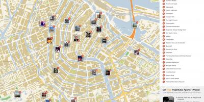 Amsterdam attrazioni mappa