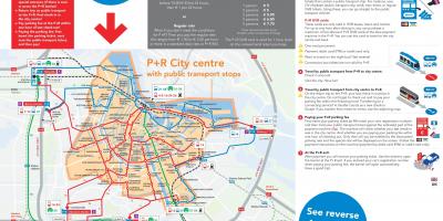 Amsterdam park and ride di percorsi mappa