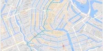 Tram 5 Amsterdam mappa del percorso